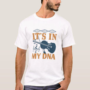 Camiseta Violino - Está no meu DNA