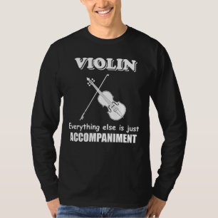 Camiseta Violino Piada Musical Orquestra Violinista Engraç