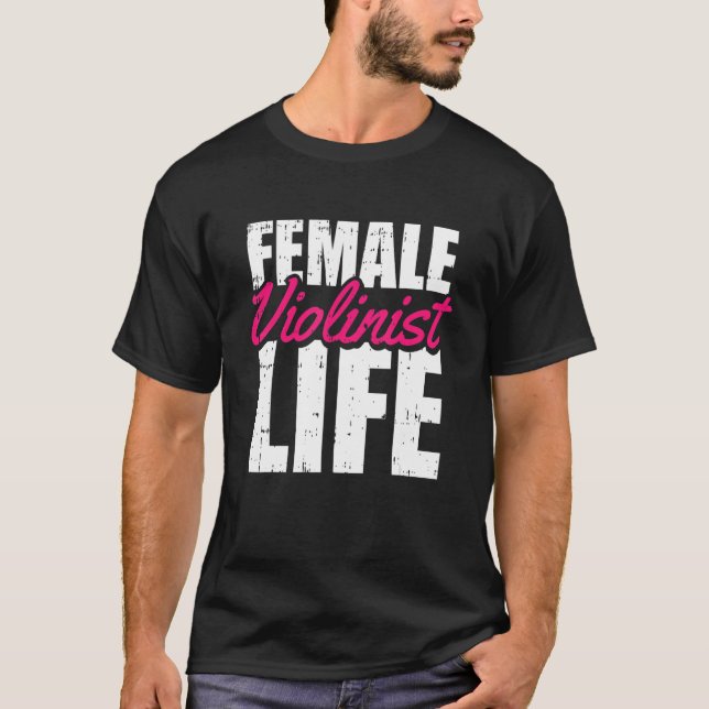 Camiseta Violino Rabeca   Tocador de Rabeca Violinista (Frente)