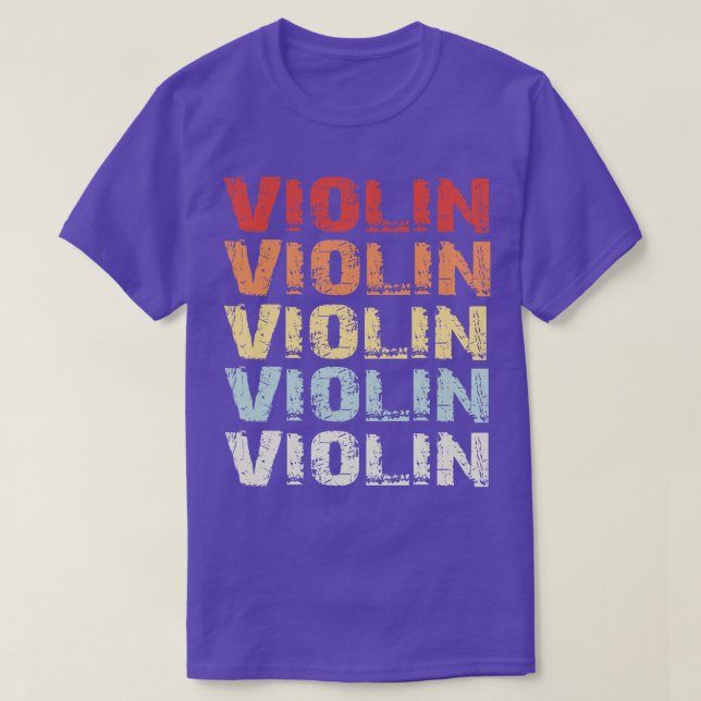 Camiseta Violino retroativo 1 (Frente do Design)