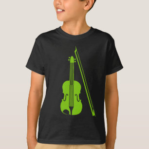 Camiseta Violino - Verde Martiano