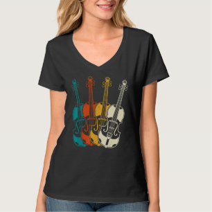 Camiseta Violino Violinista Músico Instrumento Musical Músi