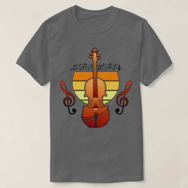 Camiseta Violino violino TSicterro (Frente do Design)