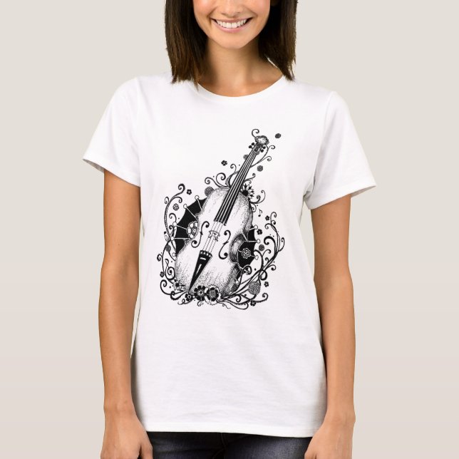 Camiseta Violino/violoncelo (Frente)