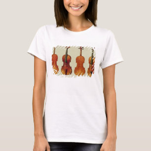 Camiseta Violinos (LtoR): o "Alard" por Antonio Stradivariu