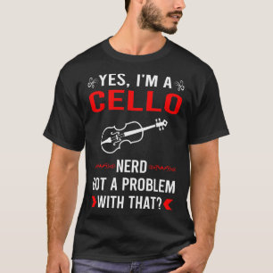 Camiseta Violoncelista Com Problemas