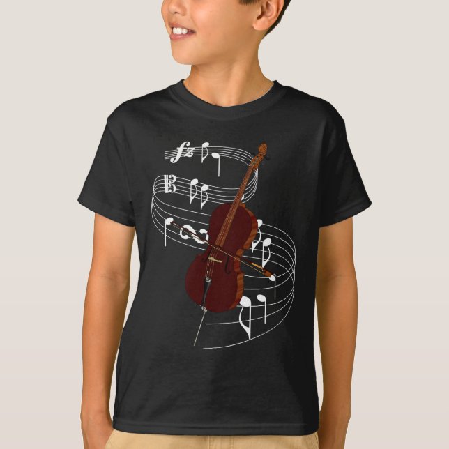 Camiseta Violoncelo (Frente)