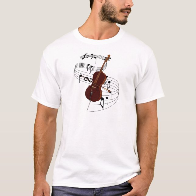 Camiseta Violoncelo (Frente)