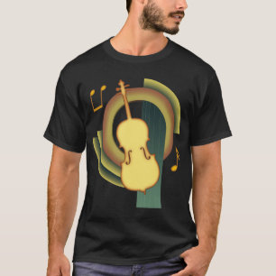 Camiseta Violoncelo Deco