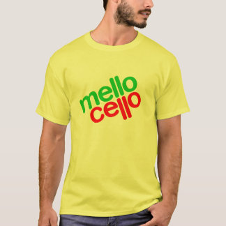 Camiseta violoncelo do mello (homens)