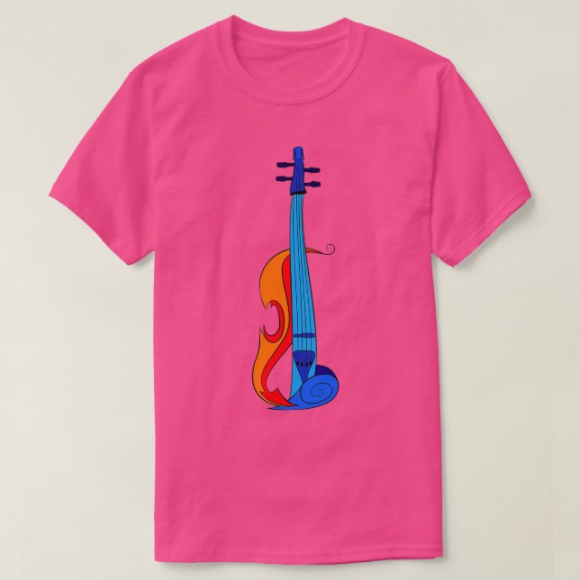 Camiseta Vionitum violino (Frente do Design)