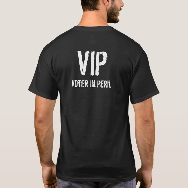 Camiseta VIP Voter em Peril (Verso)
