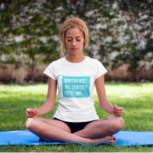 Camiseta Vipassana O Que Quer Que Sobe Vai Se Afastar Anicc