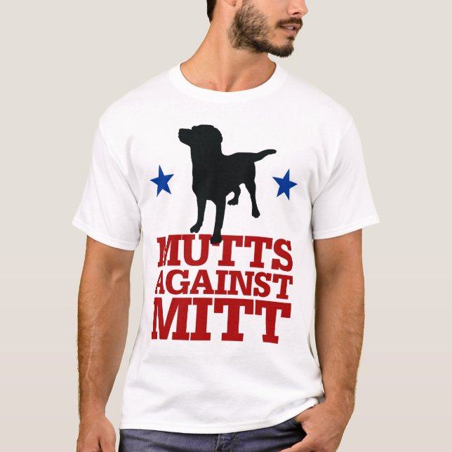 Camiseta Vira-latas contra a luva (Frente)