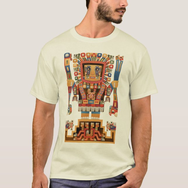 Camiseta Viracocha da porta de Sun (Frente)