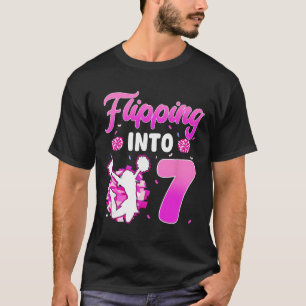 Camiseta Virando 7 Aniversariante de 7 anos Líder de Torcid