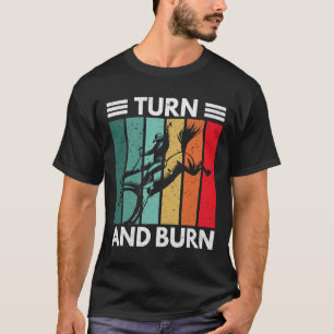 Camiseta Virar E Queimar O Equador Do Cavaleiro-Da-Cabeça-D