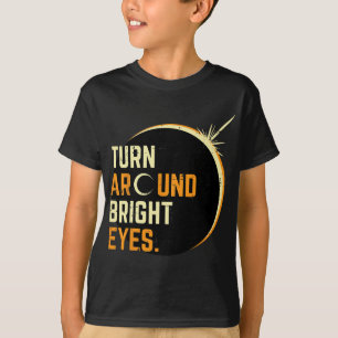 Camiseta Virar Em Torno Do Eclipse Solar 2024 Totalidade Da