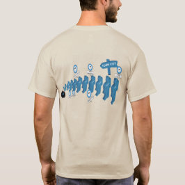 Camiseta VIRAR O SATIRE T-Shirt CONSERVADOR ESQUERDO