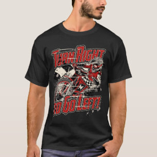 Camiseta Vire à direita para a esquerda! - Red - Speedway B