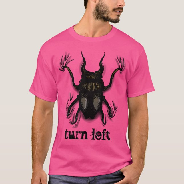 Camiseta Vire à esquerda (Frente)