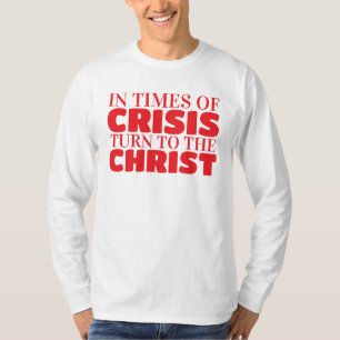 Camiseta Vire para Jesus Cristo nosso senhor e salvador