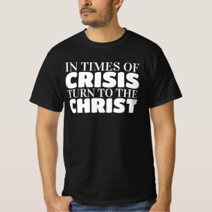 Camiseta Vire para Jesus Cristo nosso senhor e salvador