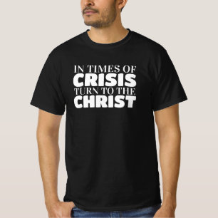 Camiseta Vire para Jesus Cristo nosso senhor e salvador