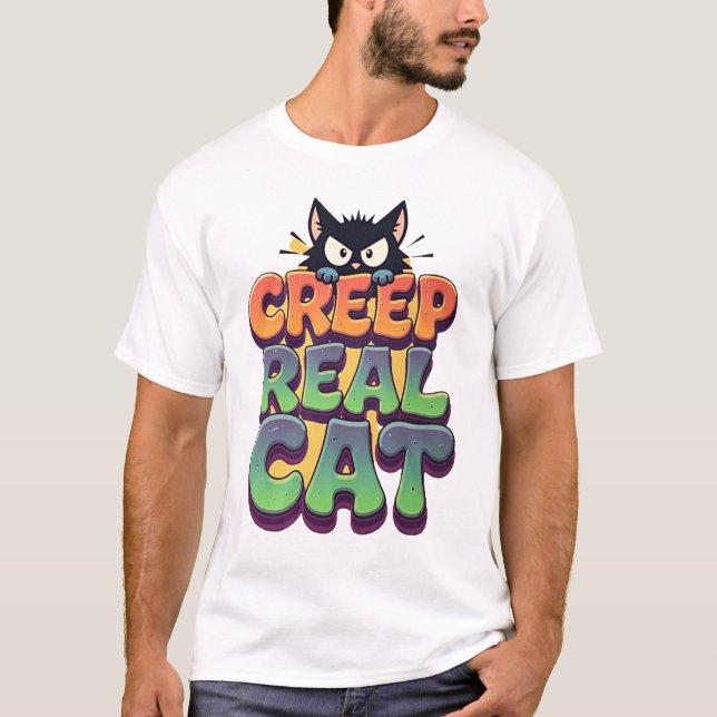 Camiseta Vire Real Gato (Frente)
