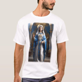 Camiseta Virgem Abençoada Maria
