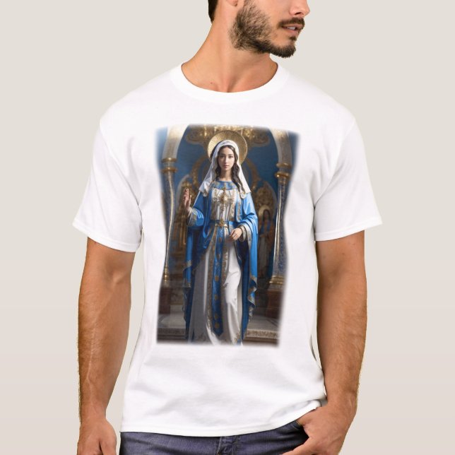 Camiseta Virgem Abençoada Maria (Frente)