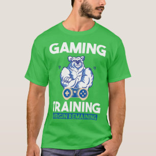 Camiseta Virgem de Treinamento em Jogos 2