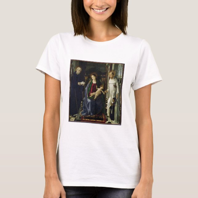 Camiseta Virgem e Criança (óleo) (Frente)