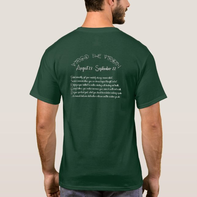 Camiseta Virgem – Floresta Profunda (Verso)