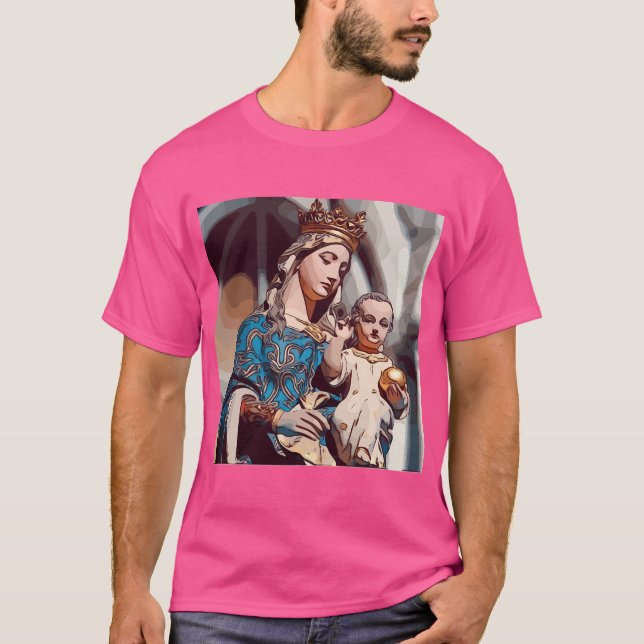 Camiseta Virgem Maria (Frente)