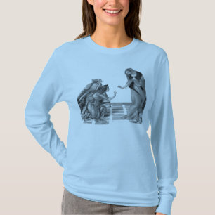 Camiseta Virgem Maria abençoada