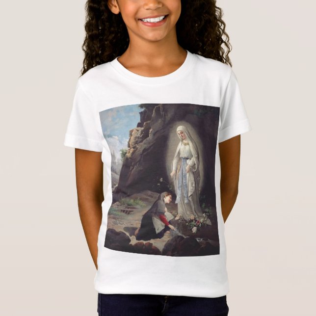 Camiseta Virgem Maria de Lourdes (Frente)