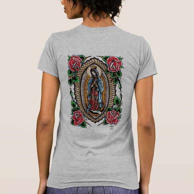 Camiseta Virgem Maria Religiosa (Verso)