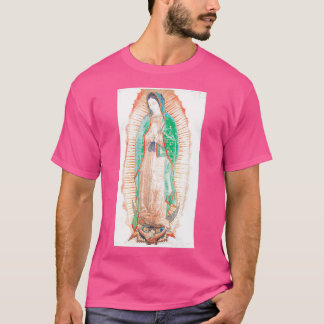 Camiseta Virgen de Guadalupe Large Design mexicana