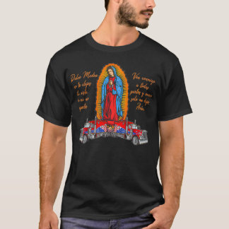 Camiseta Virgen de Guadalupe protegido e a los camioneros