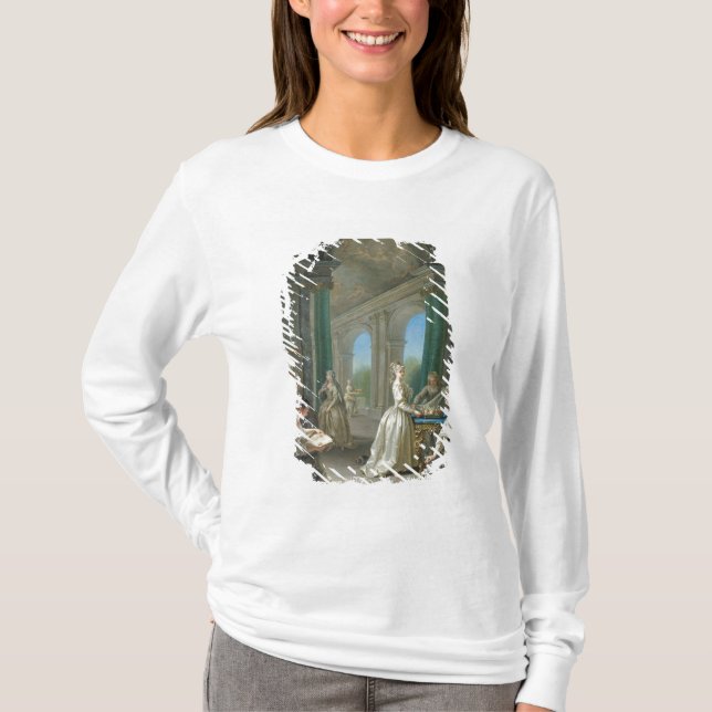 Camiseta Virgens modernas, 1728 (Frente)