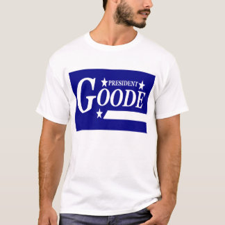 Camiseta Virgil Goode para o presidente T-shirt