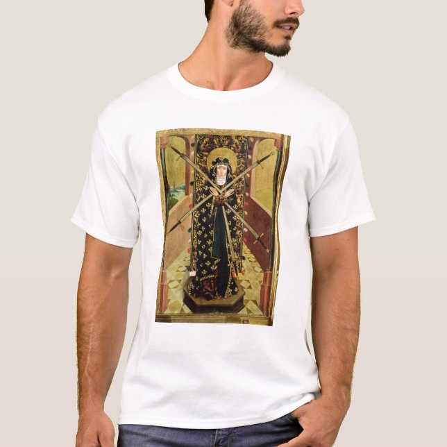 Camiseta Virgin de sete amarguras do altar da abóbada, 1499 (Frente)