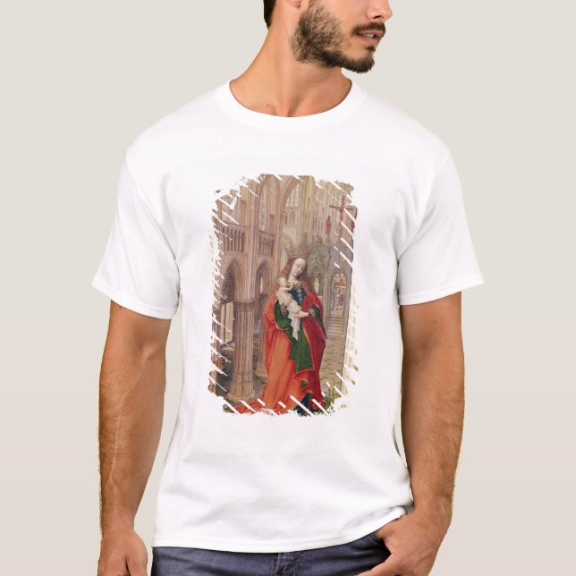 Camiseta Virgin e criança (Frente)