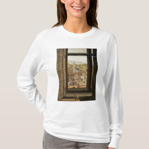 Camiseta Virgin e criança antes de um Firescreen, c.1440 2