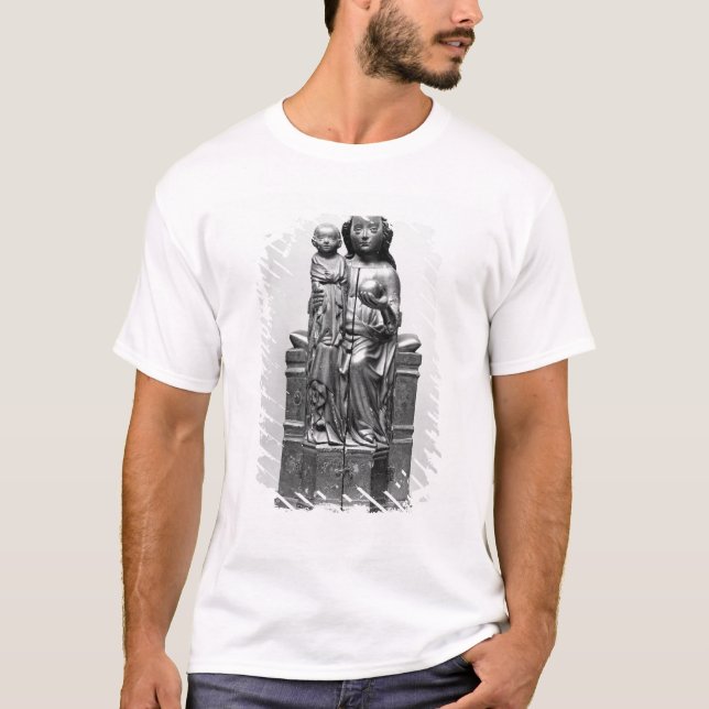 Camiseta Virgin fechado, início do século XV (Frente)