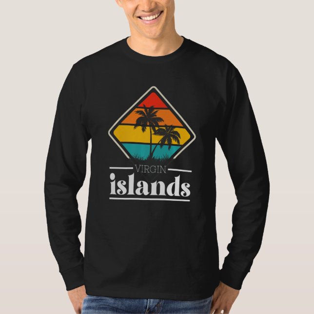 Camiseta Virgin Islands St. John National Park Souvenir Bea (Frente)