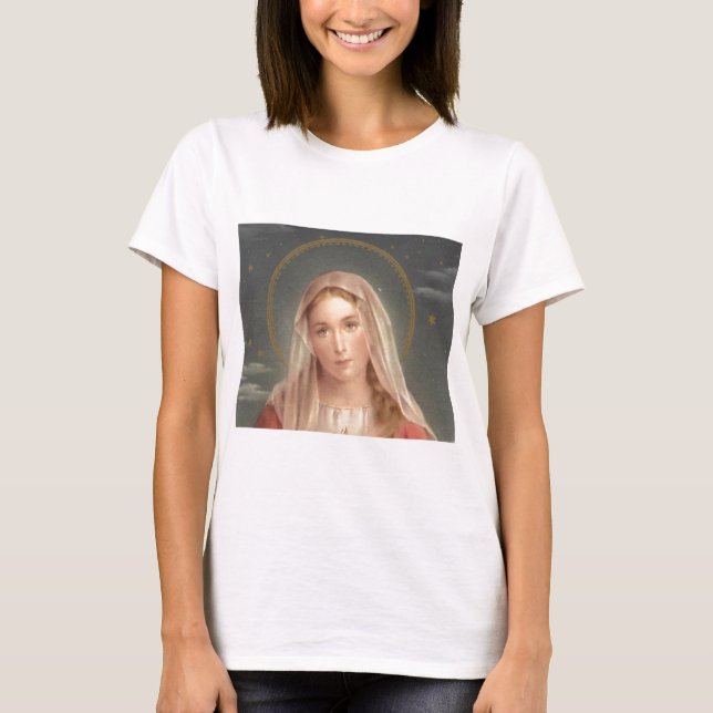 CAMISETA VIRGIN MARY (Frente)