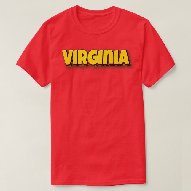 Camiseta Virgínia (Frente do Design)