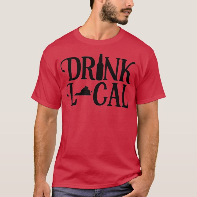 Camiseta Virginia Artesanato Beer tee (Frente)